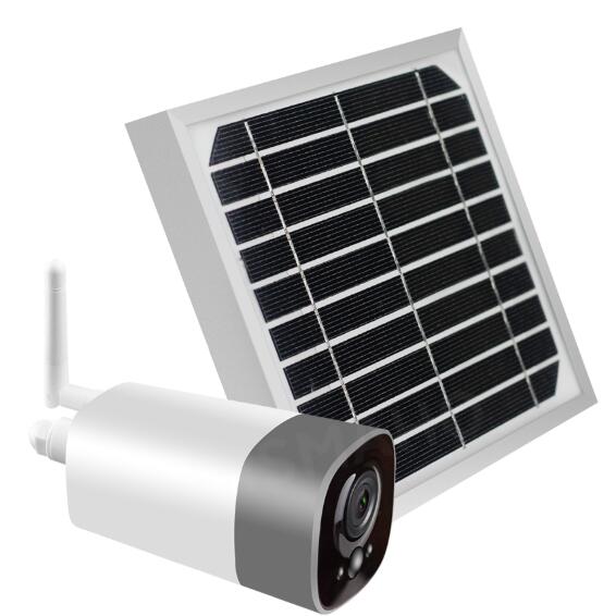 Solar Power Charging Wireless WiFi Camera Outdoor External Solar Panel